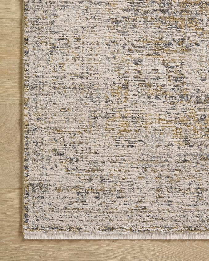 Loloi Amber Lewis Alie Collection ALE-05 Gold/Beige 7'-10'' x 7'-10'', .13'' - Image 11