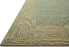 Loloi Chris Loves Julia Francis Collection FRA-02 Green/Natural 5'-0" x 7'-6" - Image 6