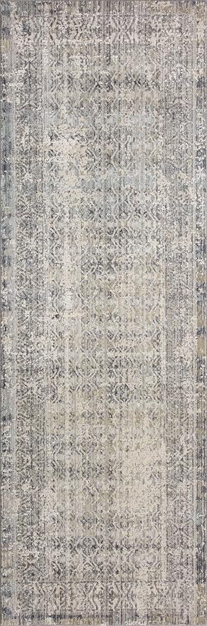 Loloi Amber Lewis Alie Collection ALE-04 Sky/Stone 2'-3'' x 3'-10'', .13'' Pile - Image 9