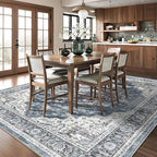 8x10 Area Rugs for Living Room Ultra-Soft Washable Rug Vintage Distressed Boho - Image 4