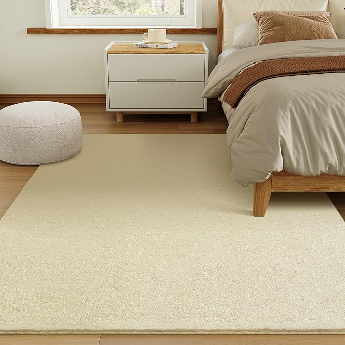 Solid Washable Area Rug - Image 4