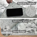 2x3 Machine Washable Area Rug for Entryway, Kids and Pets Friendly for Bedroom - Image 6