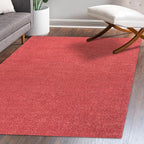 Eyely UES100E-5 Supersoft Haze Solid Low-Pile Indoor Area Rug - Image 7