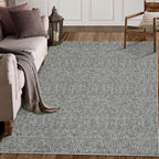 RUGSREAL Bedroom Area Rug 4x6 Modern Abstract Area Rug Stain Resistant Small - Image 8