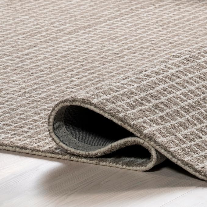 Rugs USA Melrose Grey, Wool & Cotton, Soft and Cozy, High Traffic, Stain - Image 7
