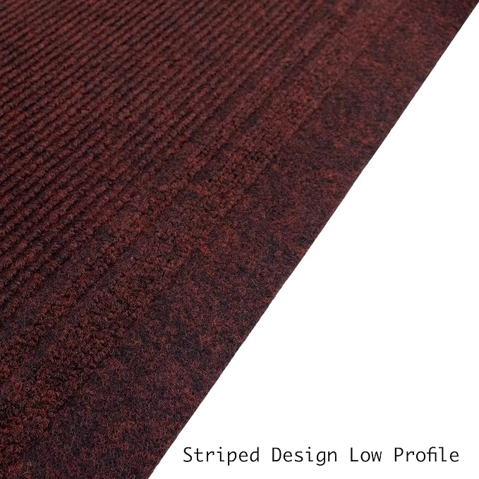 English Home Custom Size Anti Slip Burgundy Design Light Weight Durable TPR - Image 3