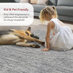 nuLOOM Alessi Solid Farmhouse Cotton Area Rug - Image 6