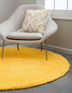 Unique Loom Solid Shag Collection Area Rug - Image 4