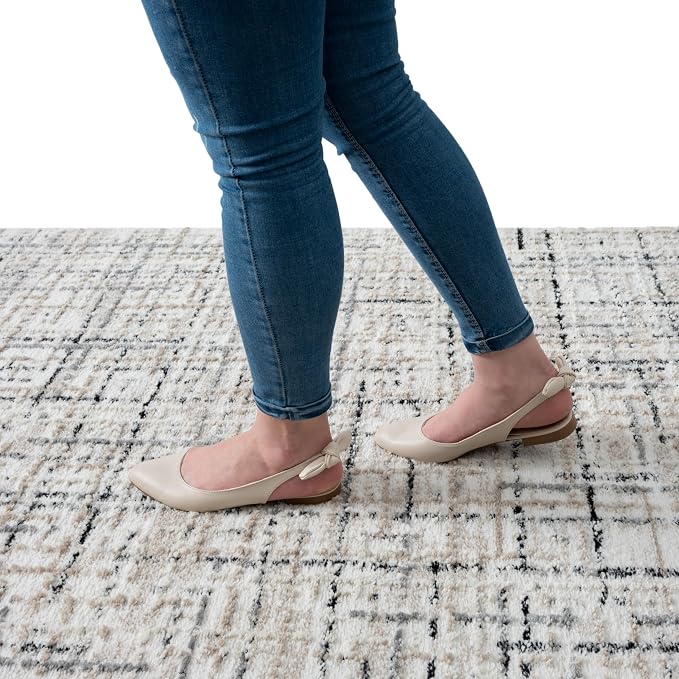 Abani Grey Area Rug for Living Room, Bedroom - Image 9