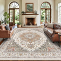 9x12 Large Area Rugs for Living Room Ultra-Soft Washable Rug Vintage Distressed by NakedCloud