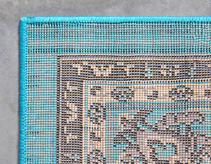 Unique Loom Sialk Hill Collection Area Rug - Image 9