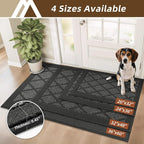 COSY HOMEER Non-Slip Door Mat 36"x60", Entryway Rugs Low Profile Absorbent Dirt - Image 5