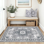 LUMI Indoor Thin Door Mat, 24x36 Washable Small Inside Doormat, Non Slip Low - Image 7