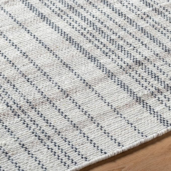 Mark&Day Wool Rugs, 9x12 Ishaq Cottage Slate Area Rug, Bedroom or Kitchen - Image 6