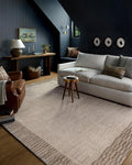 Loloi Chris Loves Julia Calvin Collection CLV-04 Ivory/Pebble 3'-6" x 5'-6" by Loloi