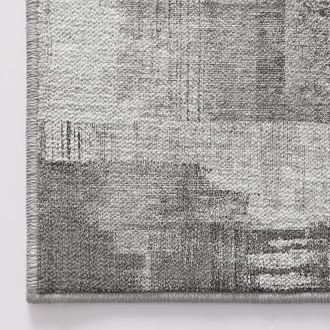 LUMI 4x6 Washable Low-Pile Area Rug - Image 9