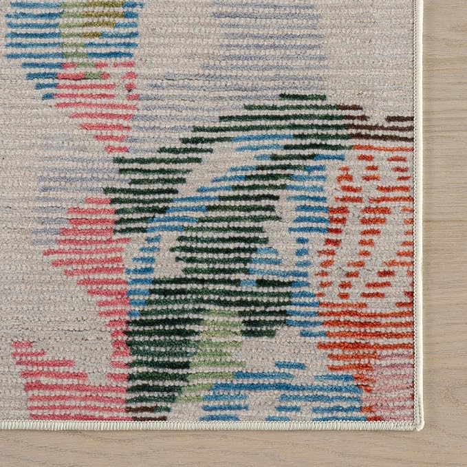 Dash & Albert Bloom Multi Machine Washable Rug, Runner-2.5 X 8 Feet - Image 7