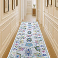 Fame Living Colorful Oushak Runner Rug, Modern Runners, Small Throw Rugs by FameLiving%7COushakRugs