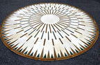 Sn Alef Home Round Designer Rug - Image 2