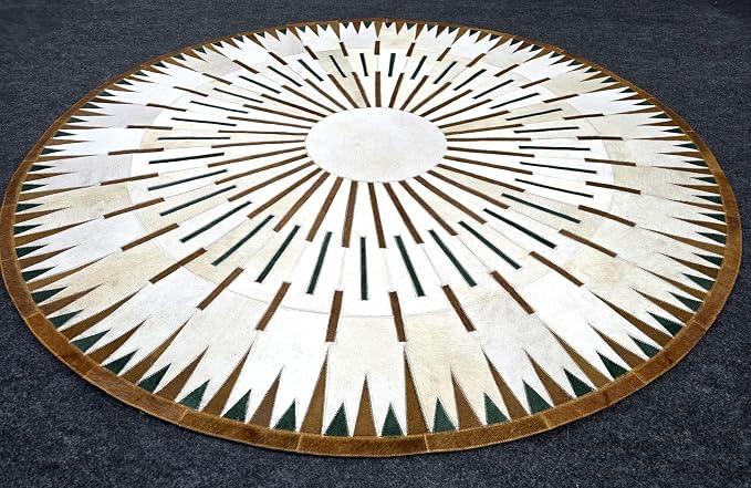 Sn Alef Home Round Designer Rug - Image 2