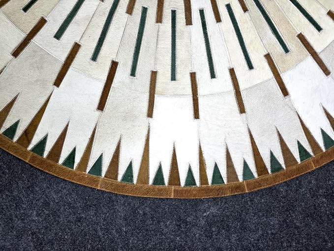 Sn Alef Home Round Designer Rug - Image 6