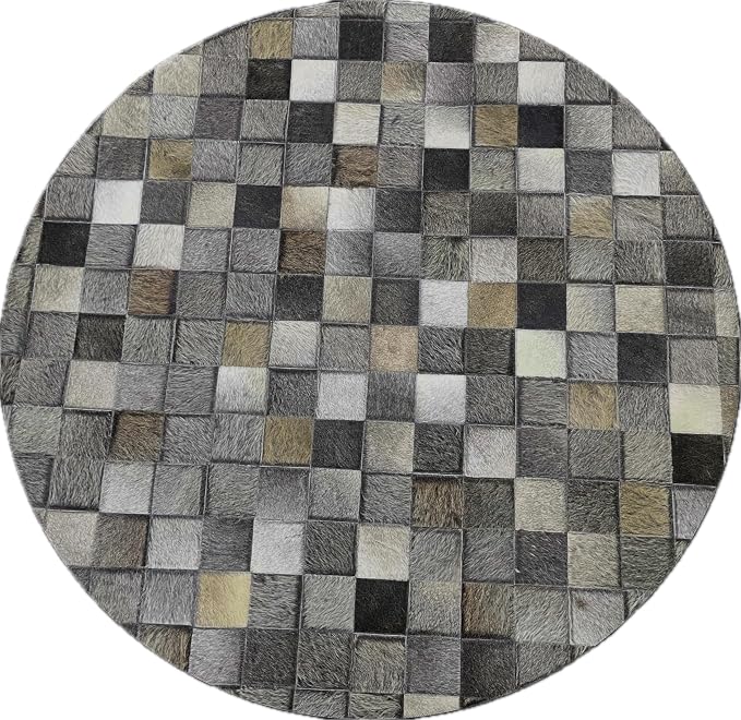 Round Area Rug – Soft Modern Carpet - Image 2
