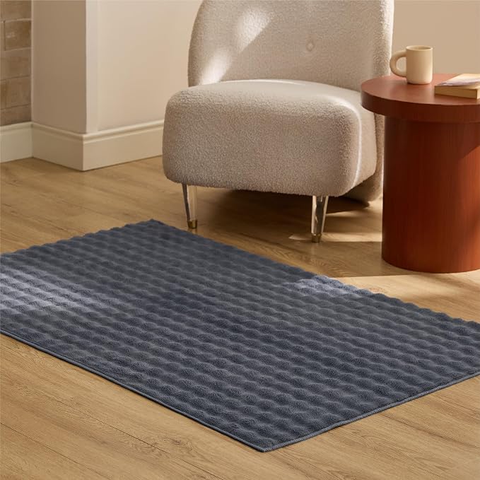 Bedsure 3x5 Fluffy Area Rugs for Living Room, Machine Washable Rugs, Non-Slip - Image 2