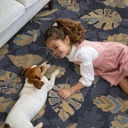 GENIMO 8x10 Area Rugs for Living Room, Machine Washable Non Slip Vintage Retro - Image 6