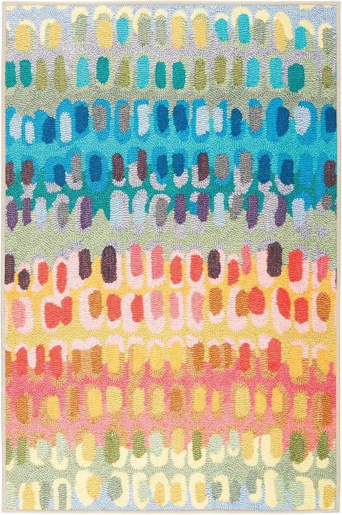 Dash and Albert Paint Chip Machine Washable Area Rug by DashAlbert