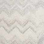 Modern Herringbone Chevron Collection Handcrafted Wool Area Rug - Image 5