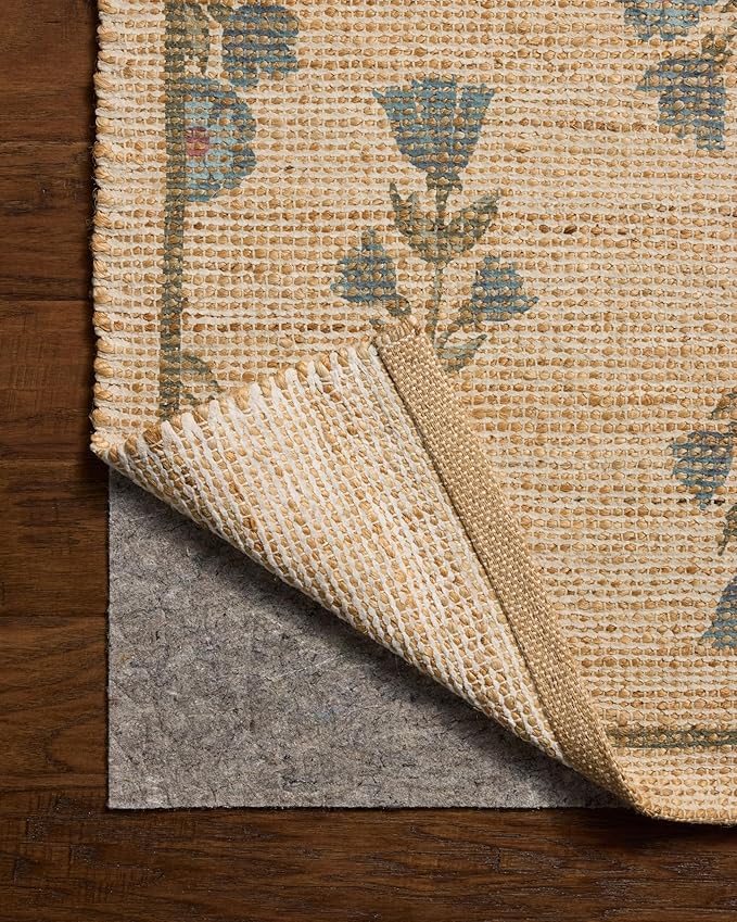 Loloi Chris Loves Julia Rue Collection RUE-04 Moss/Blue 2'-3" x 3'-9" Accent - Image 7