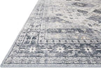 Loloi Skye Collection SKY-02 Silver/Grey 8'-0" x 8'-0" Round Area Rug - Image 4