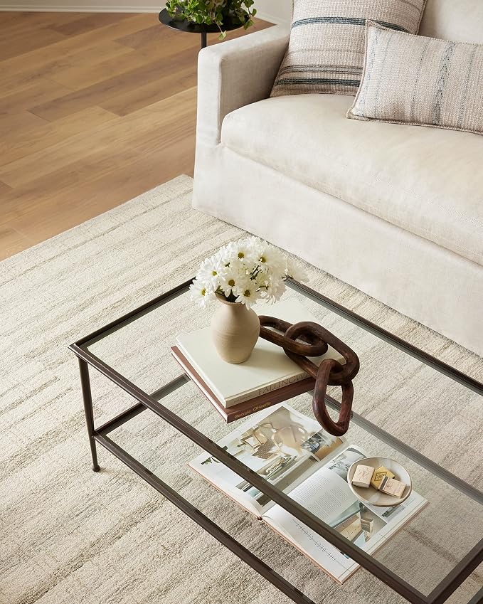 Loloi Chris Loves Julia Chris Collection CHR-02 Natural/Sage 2'-6'' x 11'-6'' - Image 4