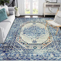 Easy-Going Area Rug 5x7 Washable Boho Rugs by Easy-Going