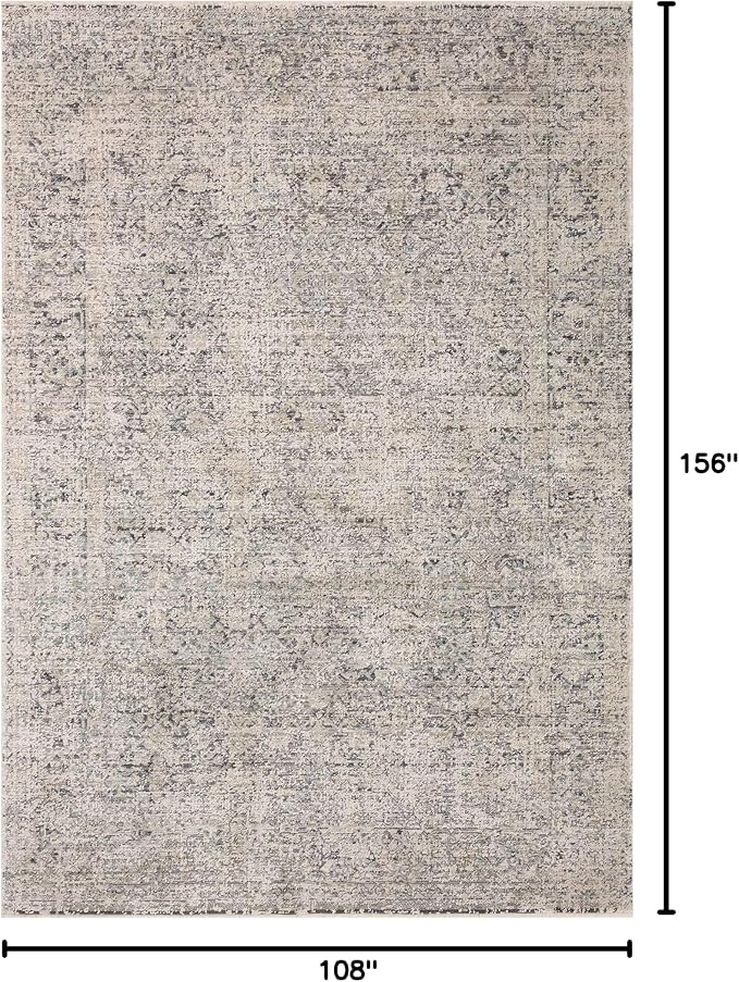 Loloi Amber Lewis Alie Collection ALE-01 Stone/Mist 9'-6'' x 13'-1'', .13'' - Image 2