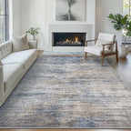 Bavni 8x10 Area Rugs, Abstract Modern Living Room Rugs, Large Machine Washable - Image 3