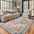 YJ.GWL Area Rugs for Living Room 4x6 Machine Washable Rugs for Bedroom - Image 3