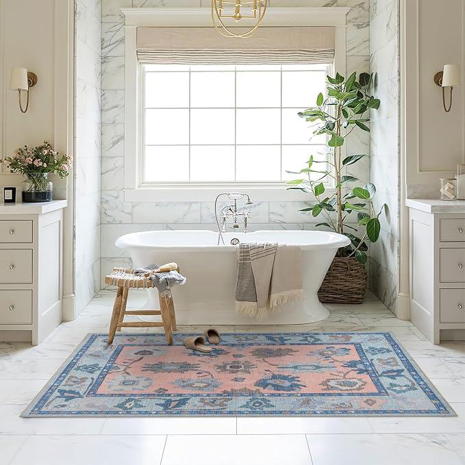 Fame Living Modern Oushak Rug, Large Area Rugs - Image 9