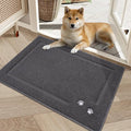 BEQHAUSE Dog Door Mat for Muddy Paws 20"x32" Dirt Trapper Absorbent Doormat Non by BEQHAUSE