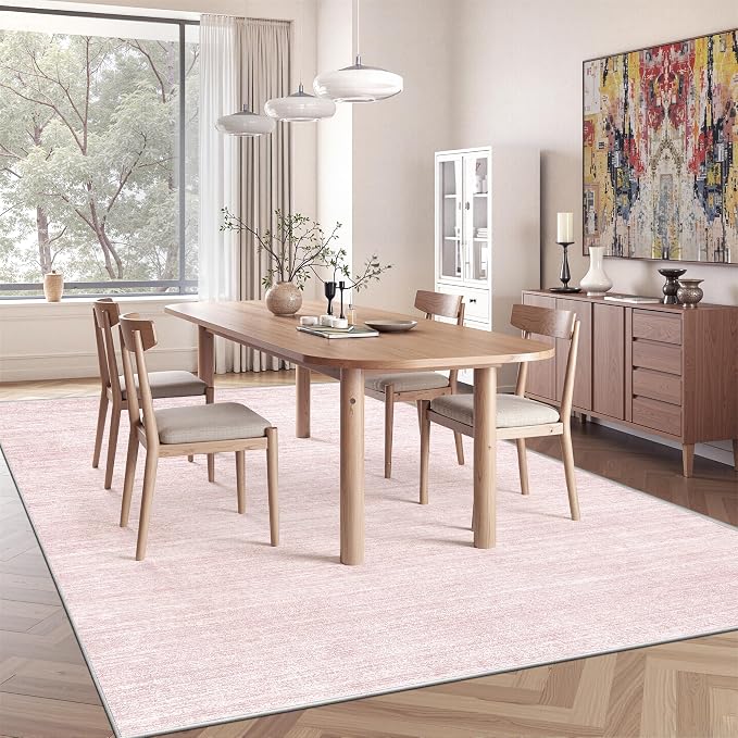 Art&Tuft Washable Rugs 6x9, Low Pile Area Rugs - Image 5