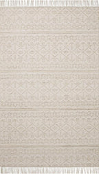 Loloi Angela Rose Rivers Collection RIV-03 Sand/Ivory 7'-9" x 9'-9" Reversible - Image 3