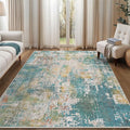 GENIMO 6x9 Area Rugs for Living Room, Machine Washable Rug Non Slip, Low Pile by GENIMO