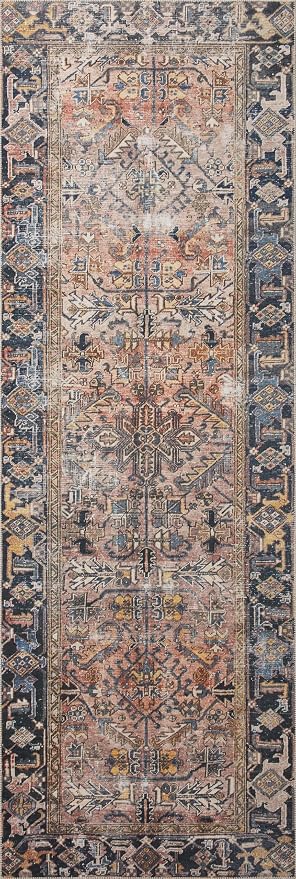 Loloi Chris Loves Julia Jules Collection JUL-02 Terracotta/Multi 8'-6'' x - Image 7