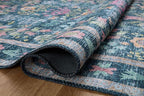 Loloi Rifle Paper Co. Maison Collection MAO-06 Blue/Multi 5'-0" x 5'-0" Round - Image 4