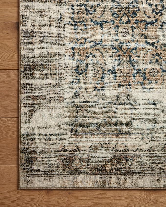 Loloi Amber Lewis Morgan Collection MOG-02 Navy/Sand 9'-6" x 13'-6" 38" Thick - Image 6