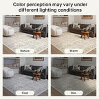 Bavni 2'6''x6 Rug Runners for Hallways, Washable Runner Rug Non Slip, Vintage - Image 9