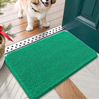 OLANLY Dog Door Mat for Muddy Paws 24x16, Absorbs Moisture and Dirt, Absorbent by OLANLY