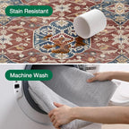 LUMI Washable Area Rug 5x8 for Living Room, Ultra Soft Stain Resistant Carpet - Image 7