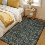 DUKINO 4x6 Rugs for Living Room, Lightweight Non Slip Washable Rug - Image 7