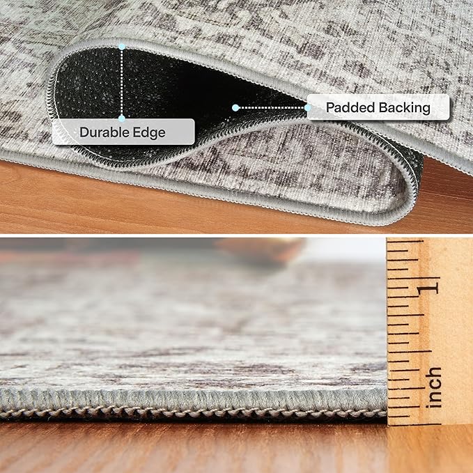 ReaLife Rugs Machine Washable Area Rug Runner - Image 2